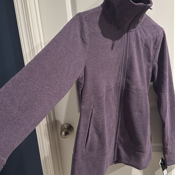 Adidas Womens Heather FLC Jacket - Picture 4 of 9